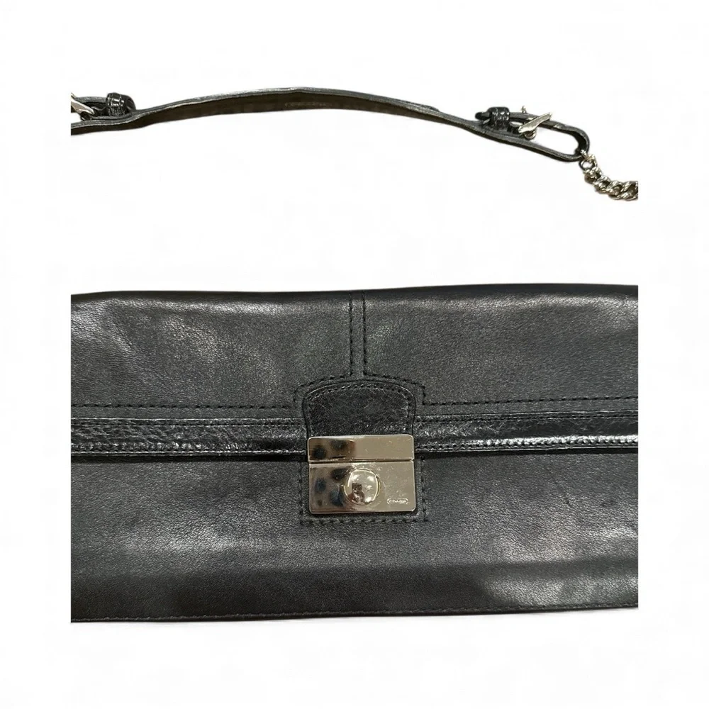 Coach black y2k shoulder bag